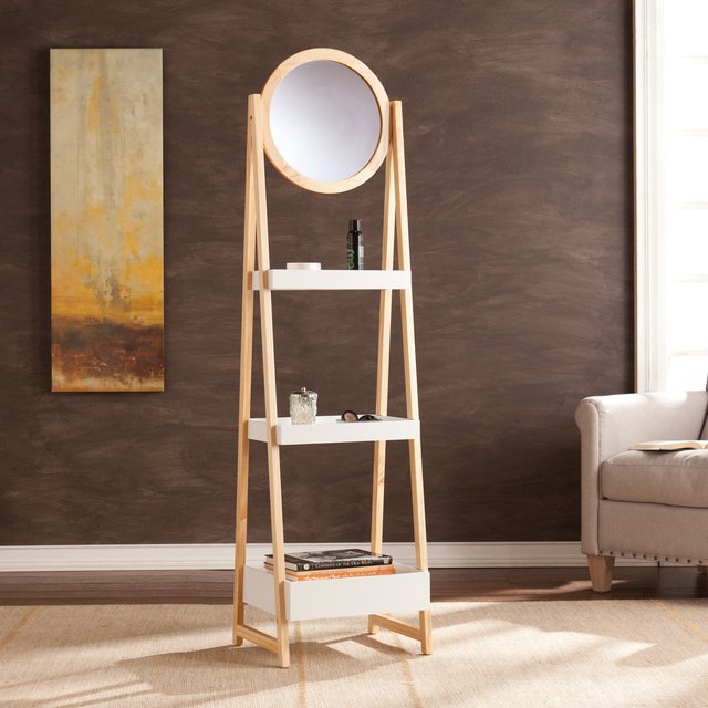 Lynnhaven Storage Shelf & Mirror