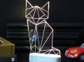 Large Modern Cat Lamp by SturlesiDesign
