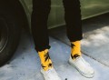 Palms Crew Socks by Strollegant