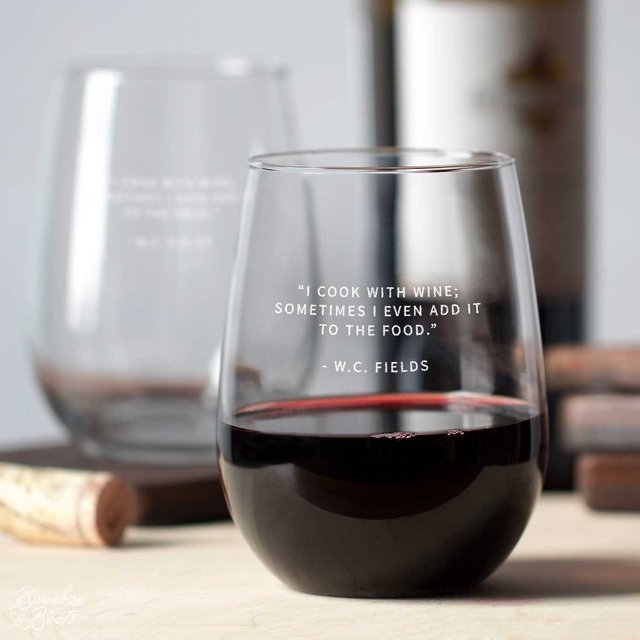 Wine Legends Stemless Wine Glass Sets