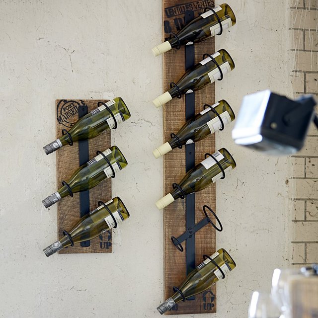 Industrial Wine Rack