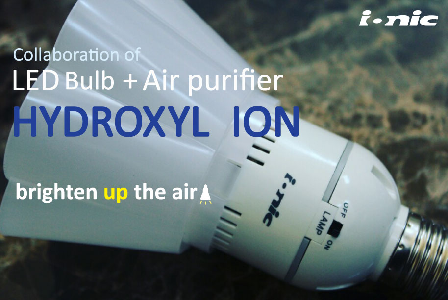 LED Bulb+Air Purifier (Hydroxyl Ion)