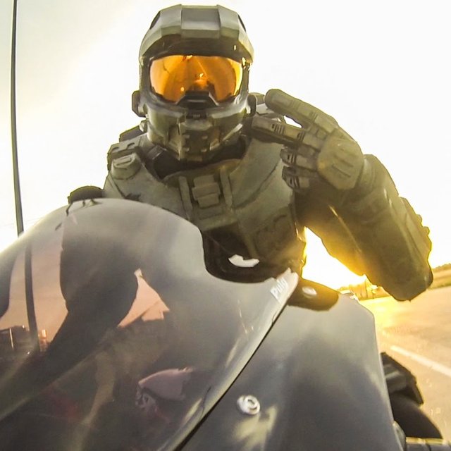 Halo Master Chief Motorcycle Helmet