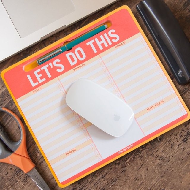 Let’s Do This Paper Mousepad