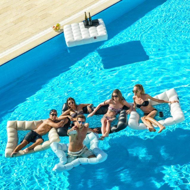Modul’Air Inflatable Double Hammock by Pigro Felice