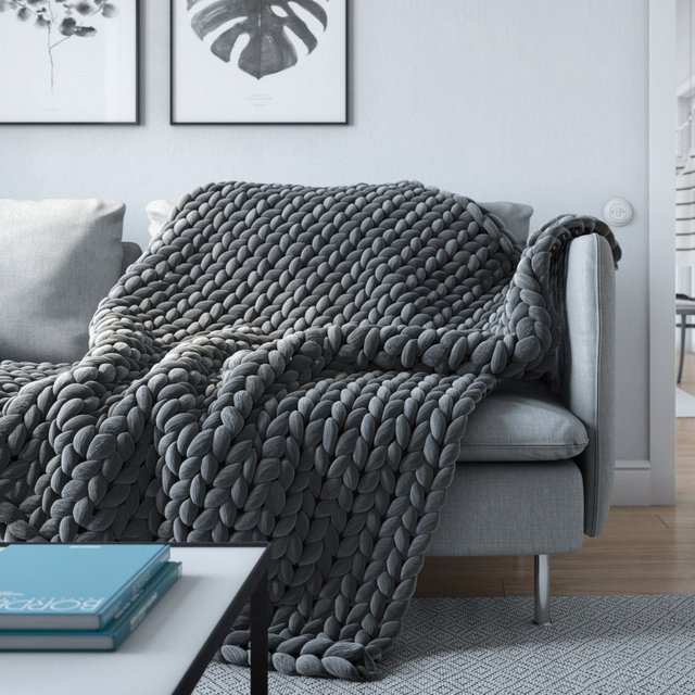 Large Chunky Blanket