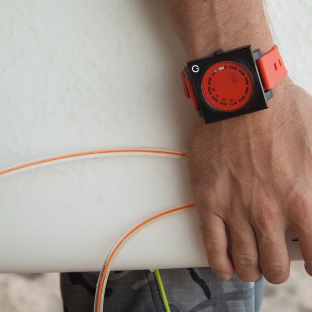 Unknown Black & Red Watch