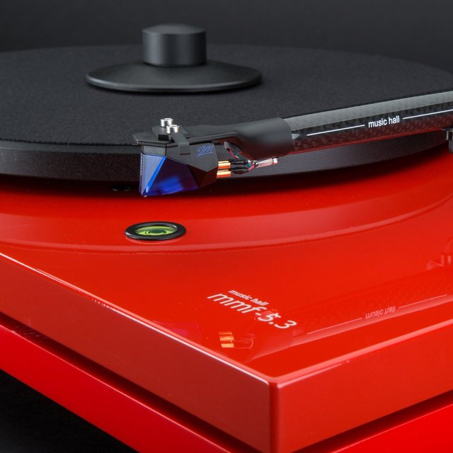 Ferrari Red Music Hall MMF-5.3LE Turntable