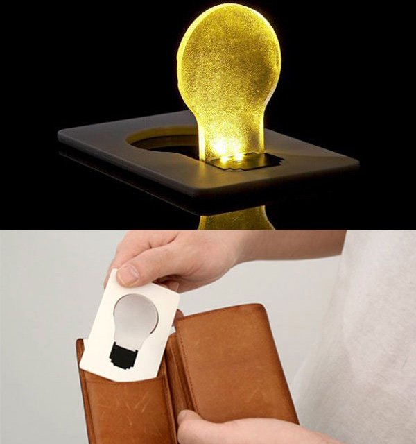 Credit Card Lightbulb