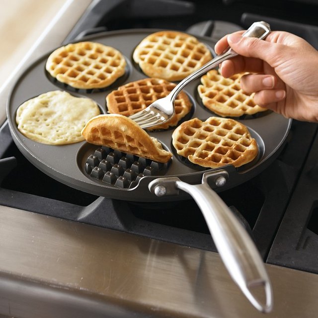 Nordic Ware Waffled Pancake Pan