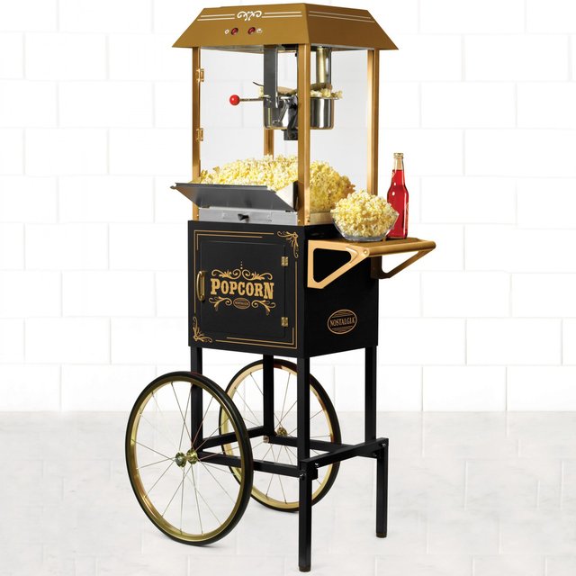 Kettle Popcorn Cart by Nostalgia Electrics