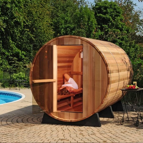 Almost Heaven Outdoor Barrel Sauna