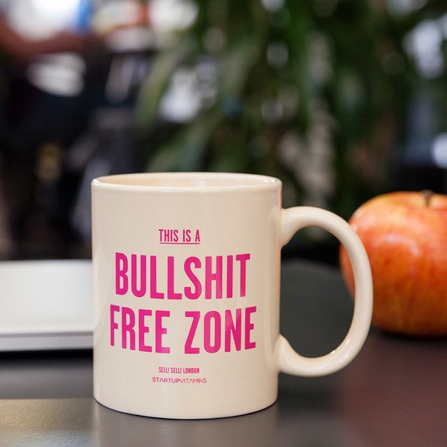 Bullsh#t Free Zone Mug
