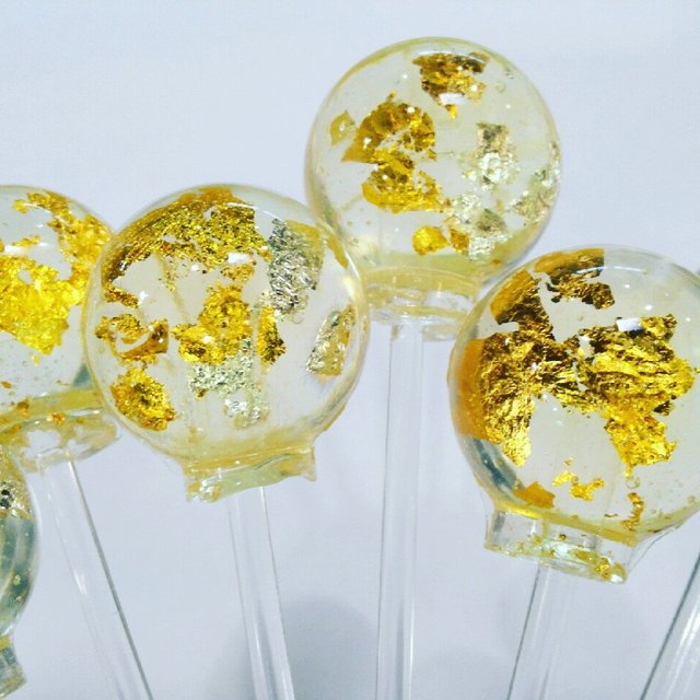 Lick of Luxury 24 Carat Gold Lollipops