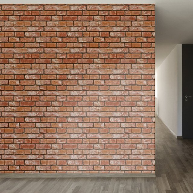 Realistic Bricks Removable Wallpaper