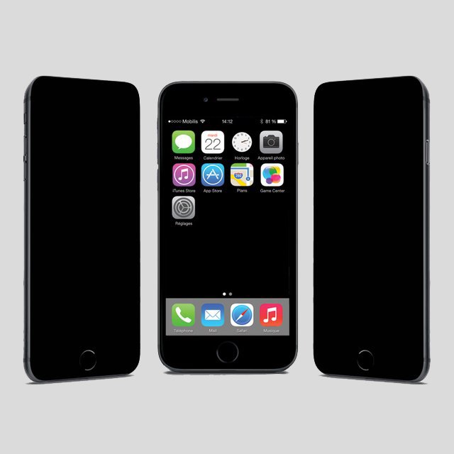 Privacy Screen Tempered Glass iPhone Shield