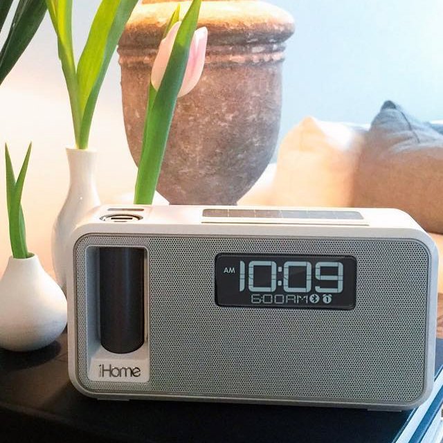 iKN105 Dual Charging Bluetooth Stereo Alarm Clock