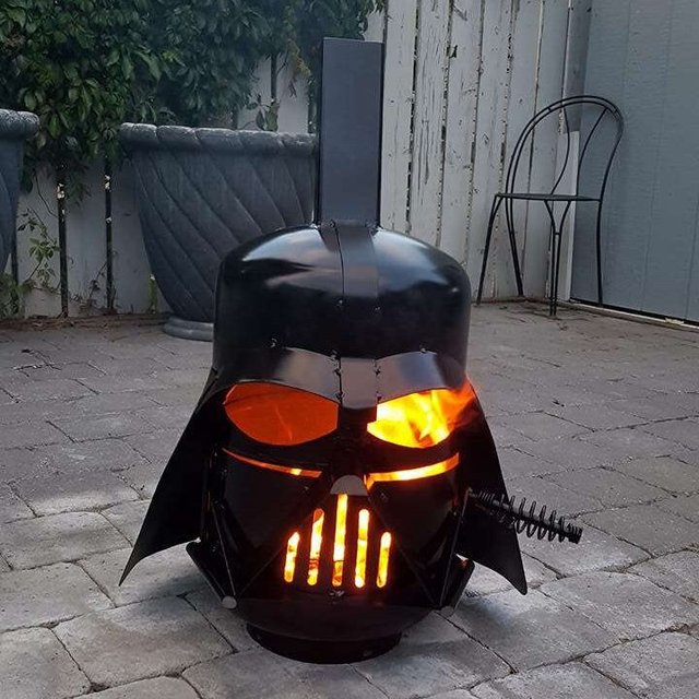 Darth Vader Fire Pit