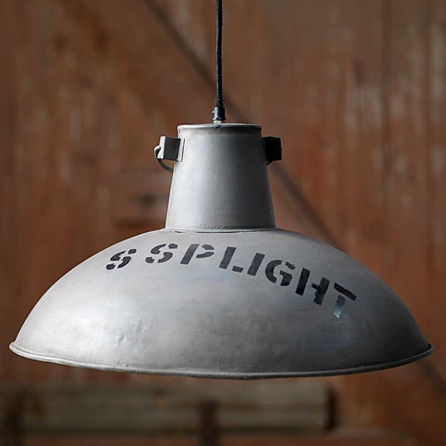 Reclaimed Factory Pendant Light