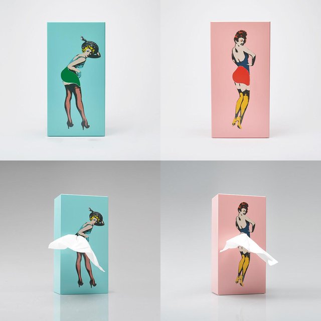 Tissue Up Girl Tissue Case » Petagadget