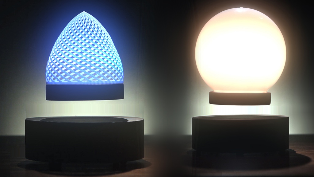 Lightest – the levitating light