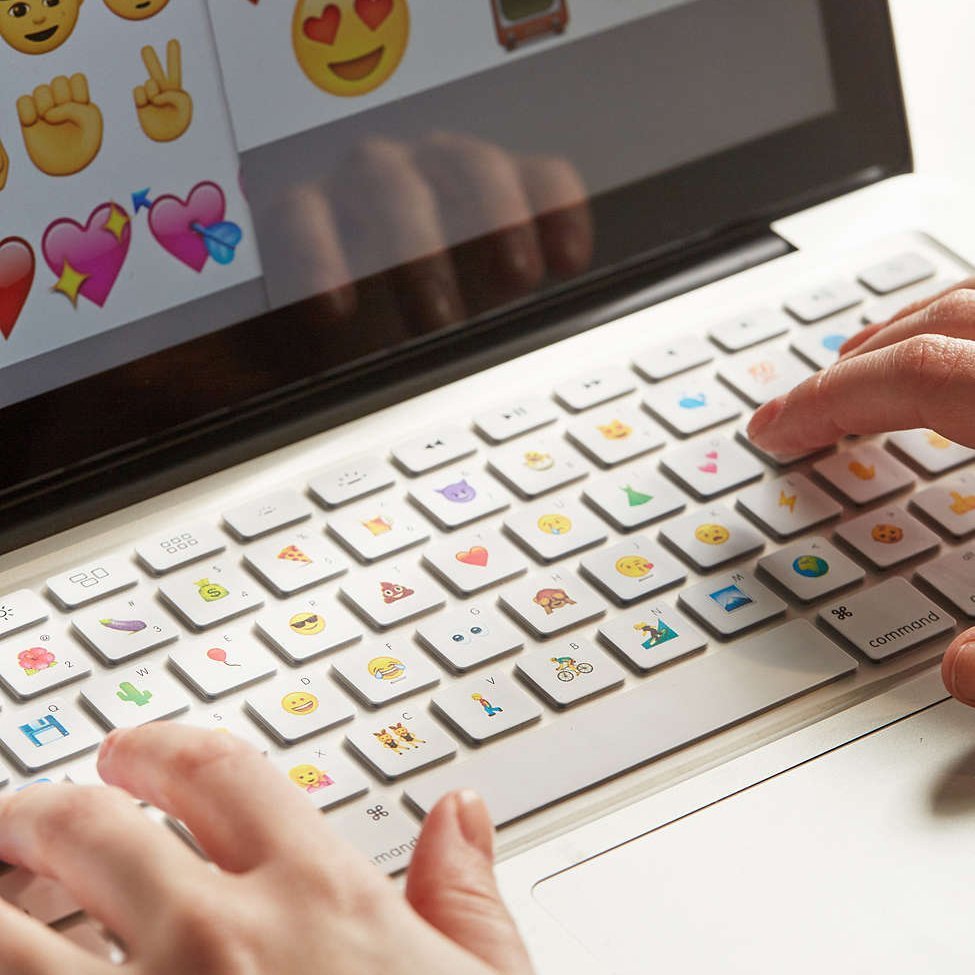 Emoji Keyboard Cover by Disk Cactus