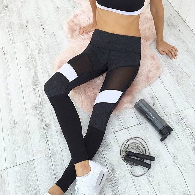 Black/Charcoal Adagio Legging