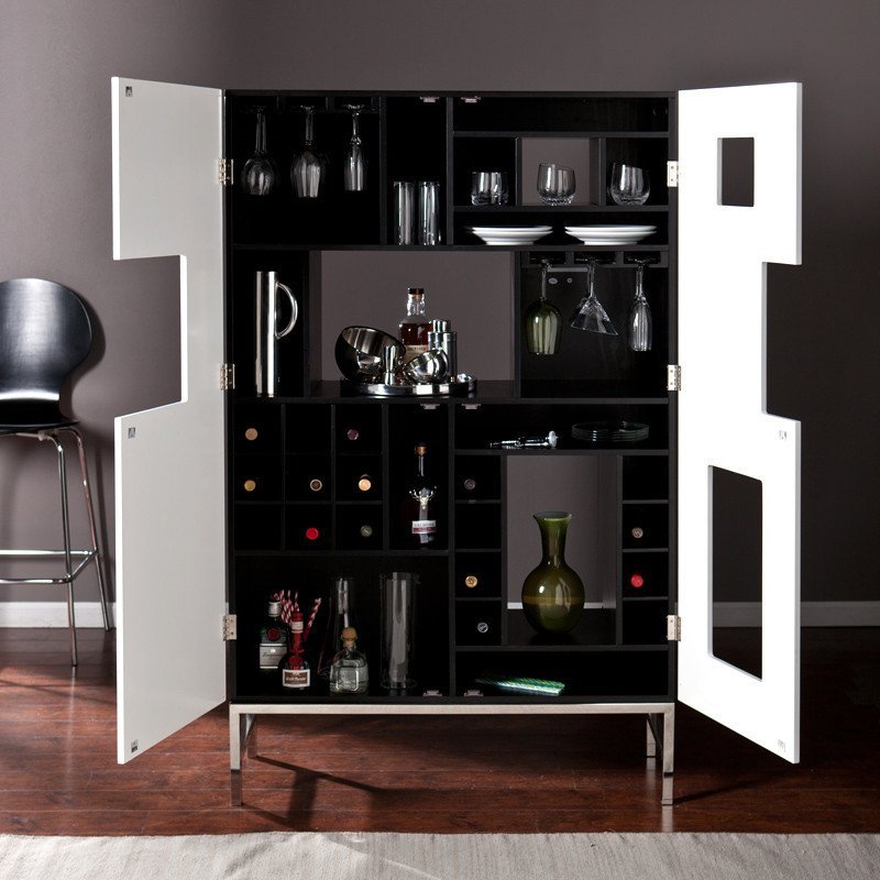 Shadowbox Wine/Bar Cabinet