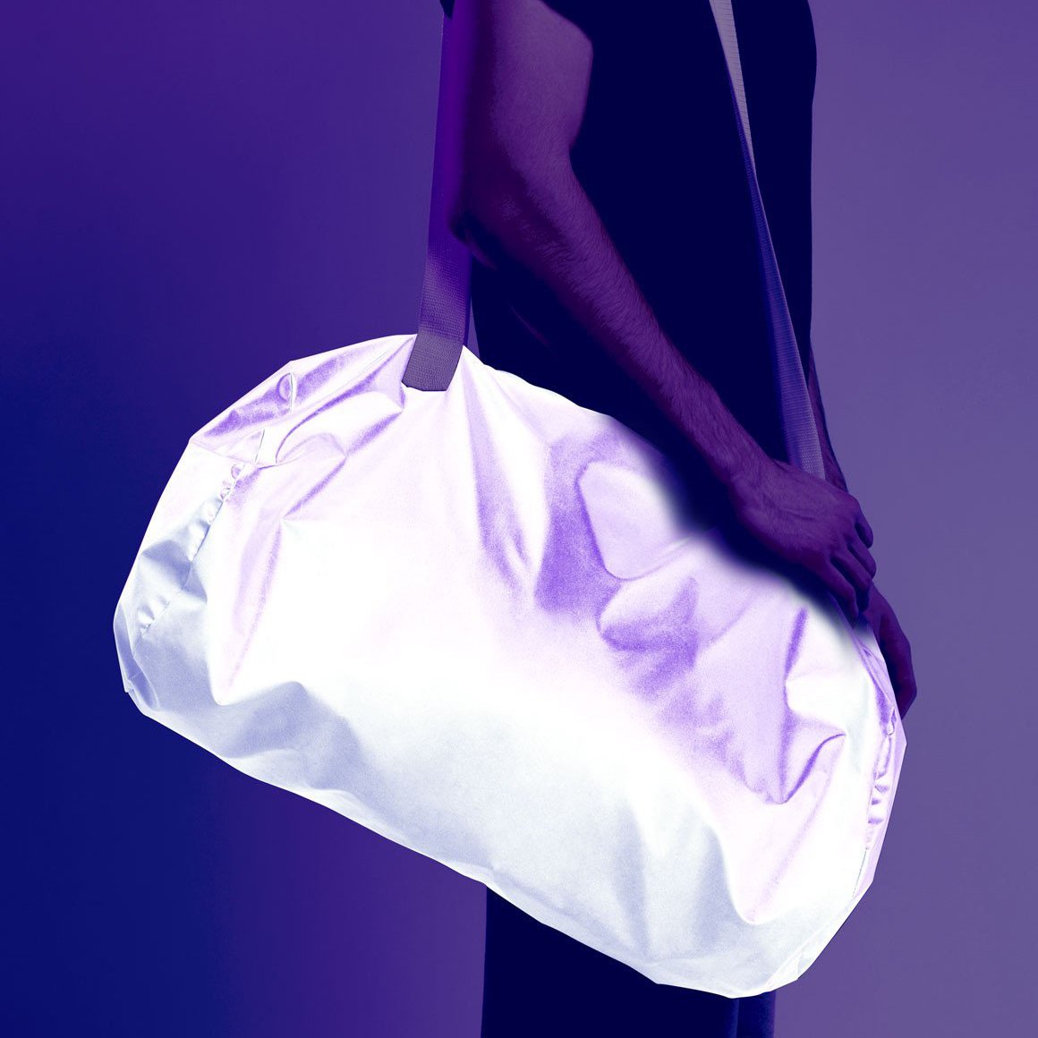 Dulcedo 3M Reflective Duffle Bag