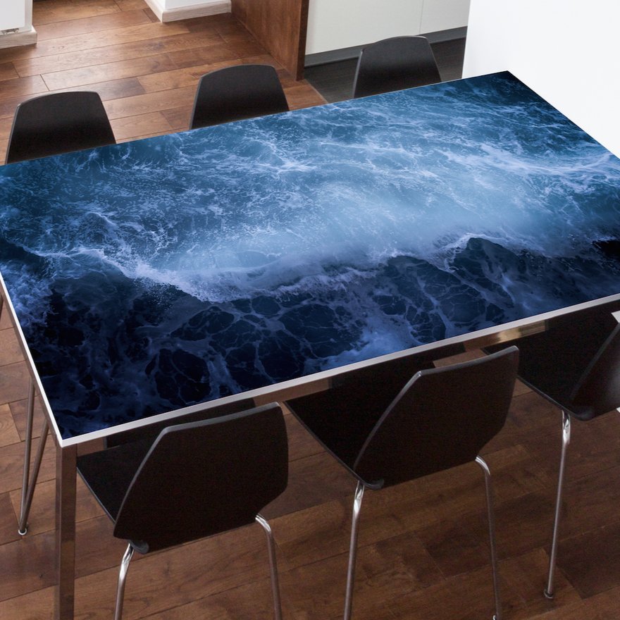 Ocean Wave Table Top Wrap