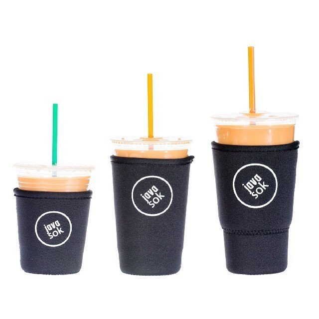 Java Sok Iced Coffee Sleeve in Black