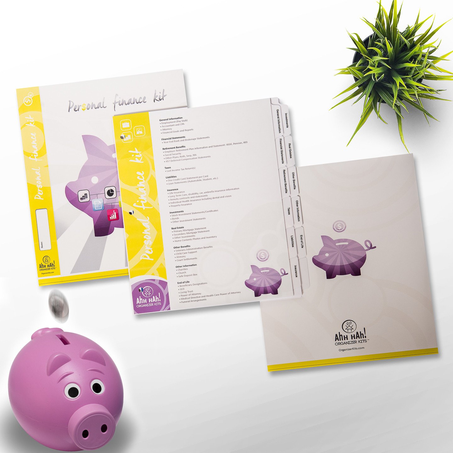 Personal Finance Organizer Kit