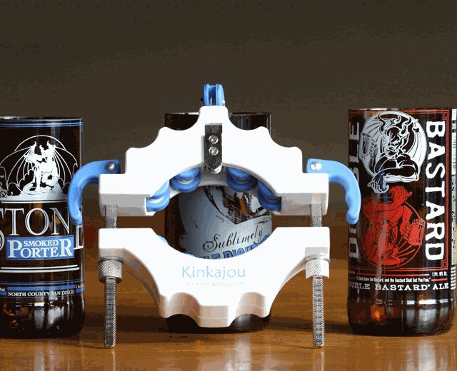 Kinkajou Bottle Cutter Bright White