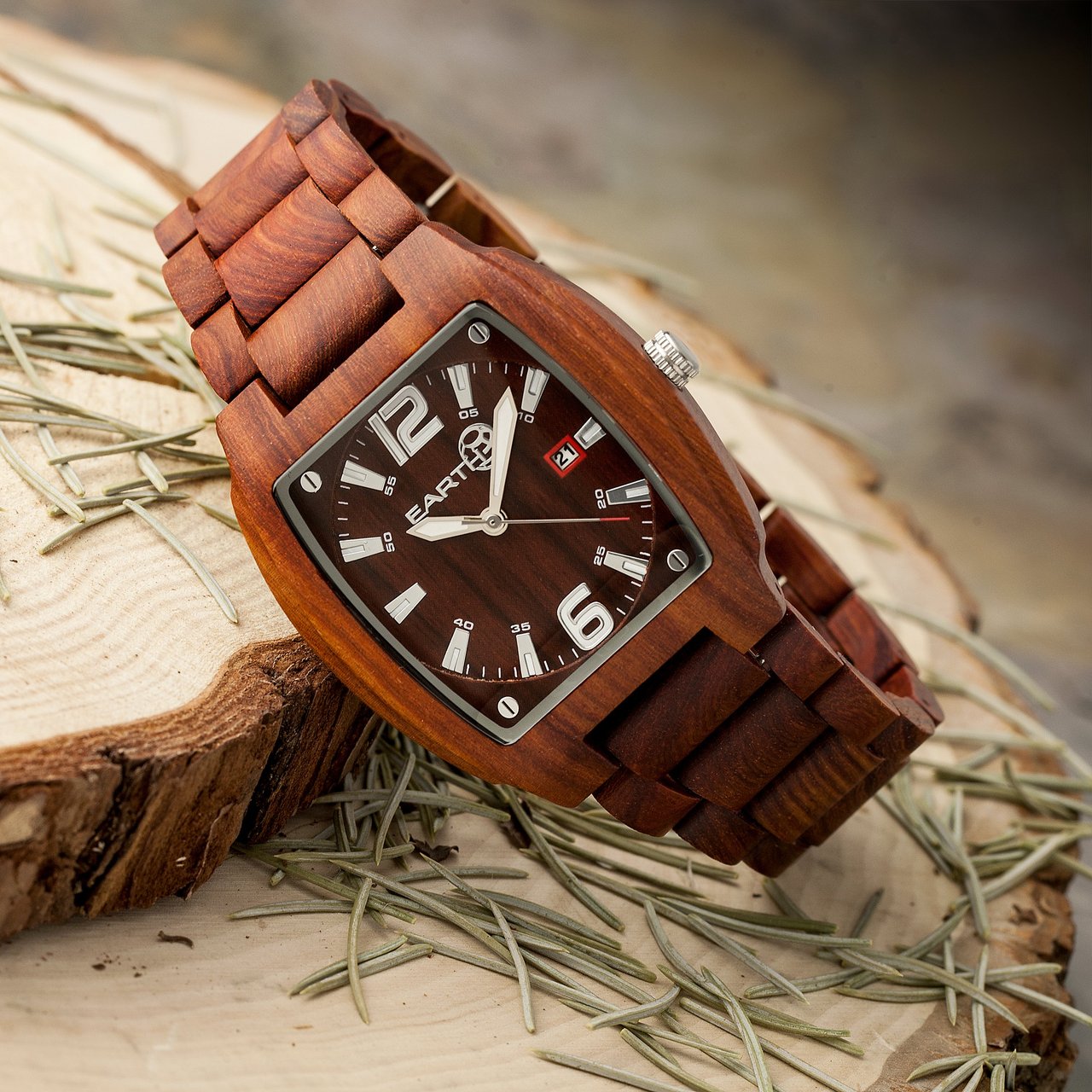 Earth Wood Sagano Eco-Friendly Sustainable Wood Watch