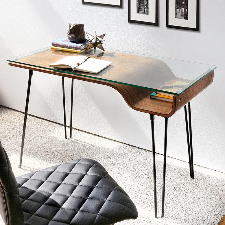 Avery Walnut Desk