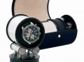 Voyager Black Leather Travel Watch Winder