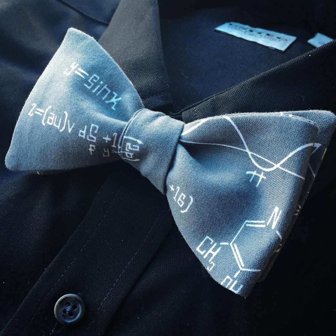 Data Cotton Bow Tie