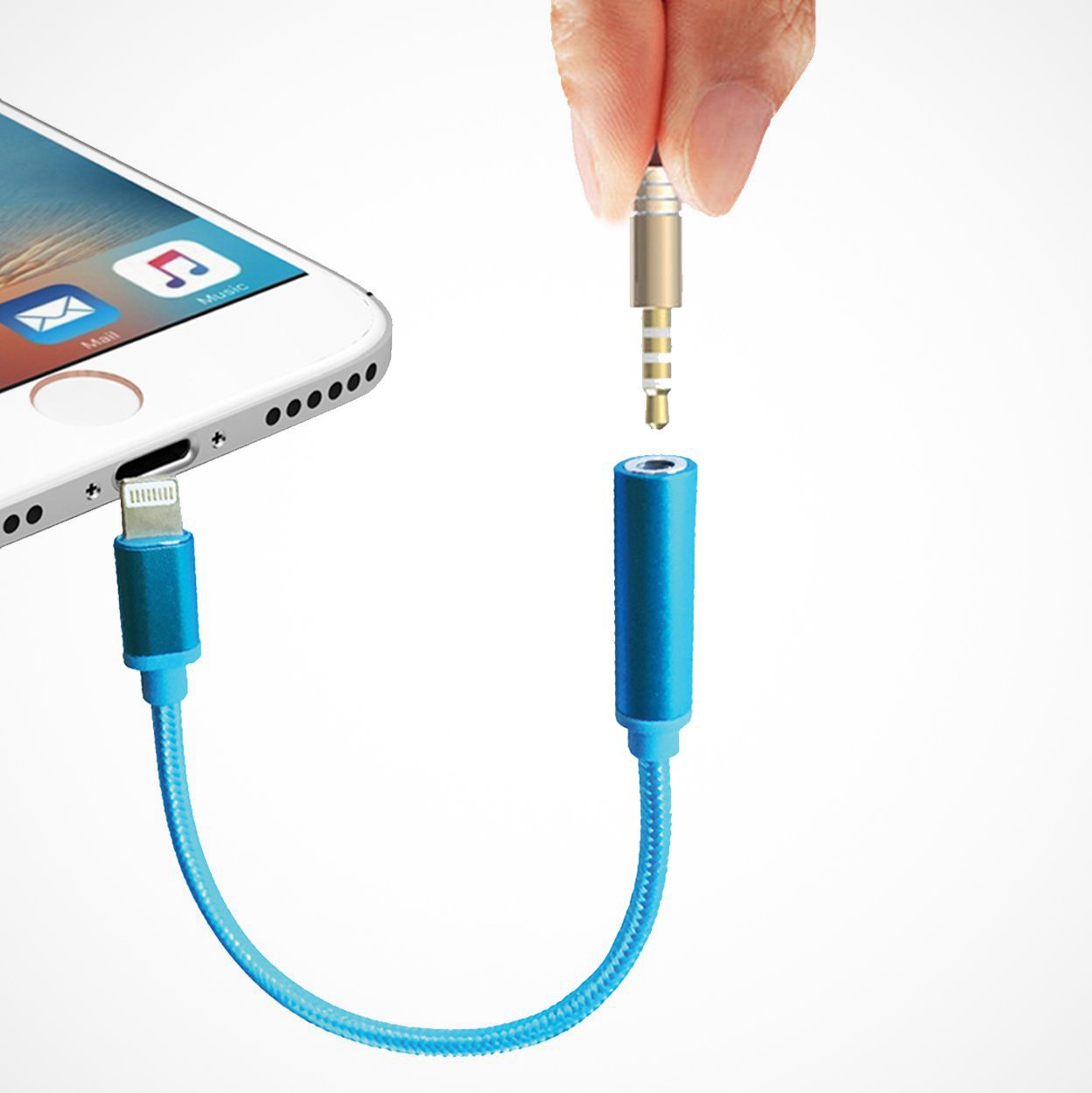 Lightning to 3.5mm Headphone Jack Adapter Cable