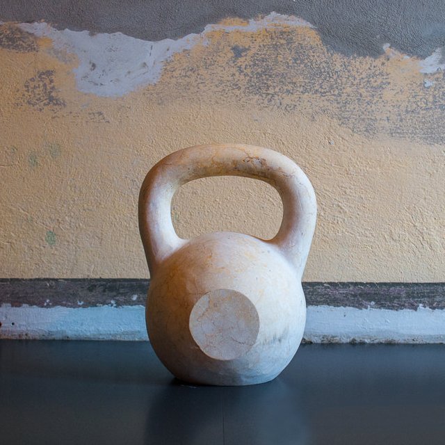 Real Marble Kettlebell