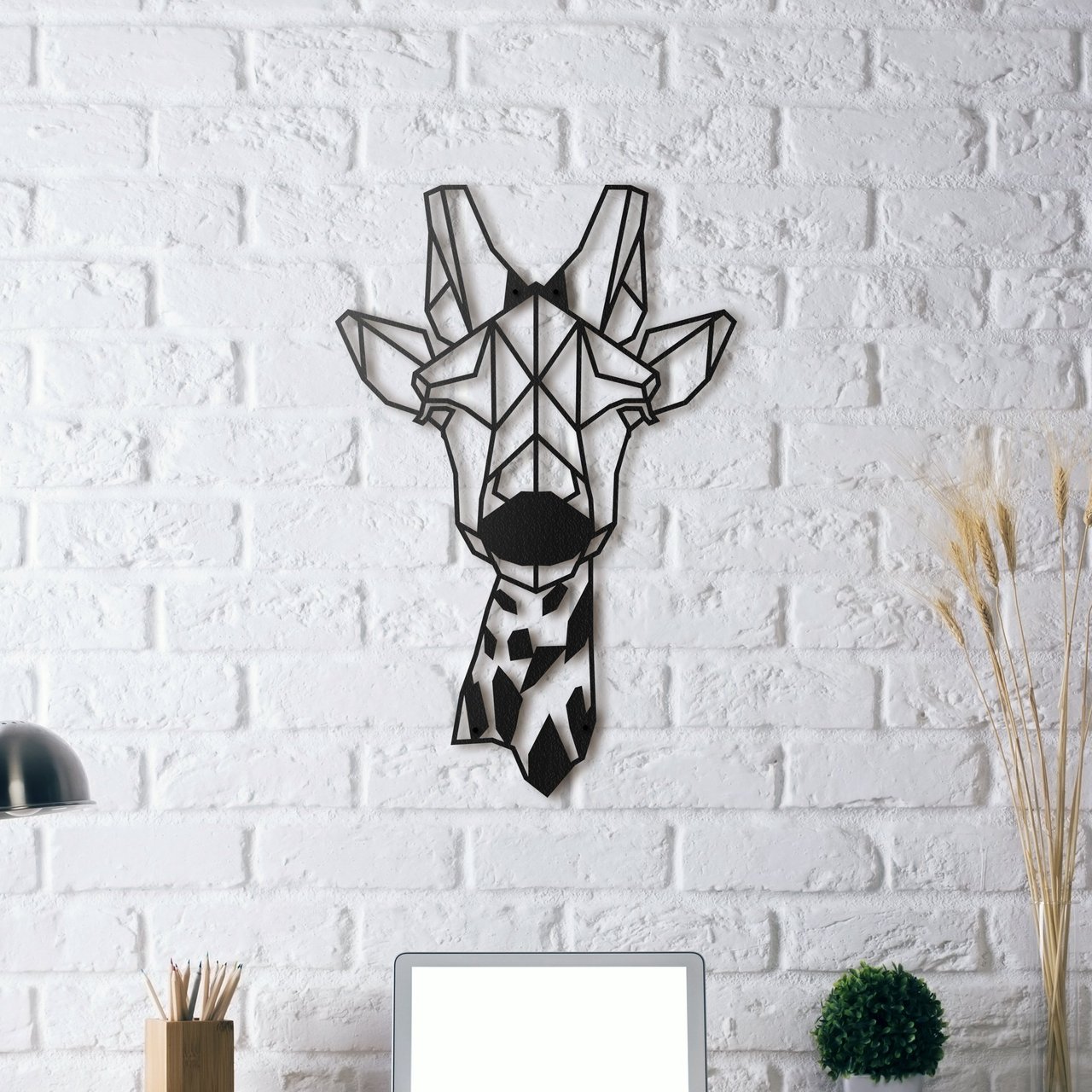 Giraffe Metal Wall Art