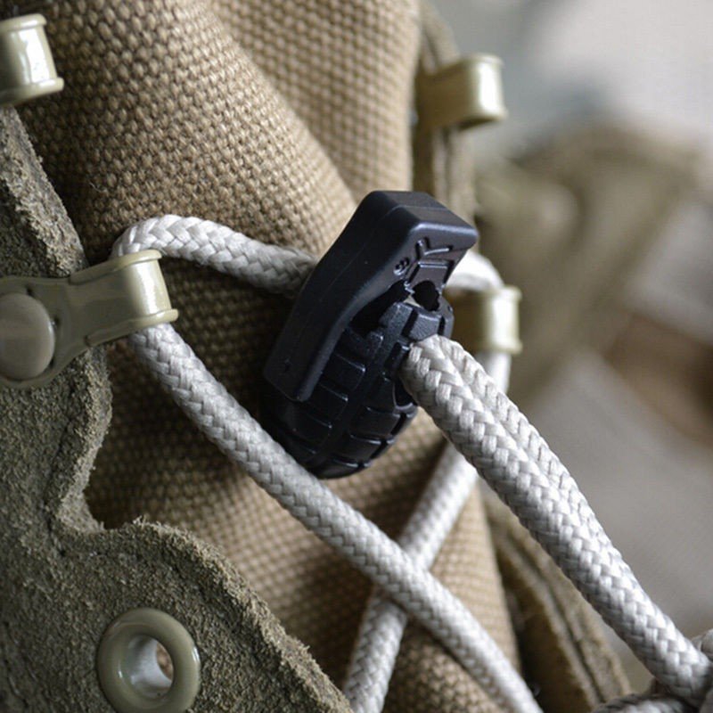 Grenade Shape Shoe Laces Tightening