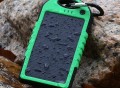 Dual USB 5000MAH Shockproof Waterproof Solar Power Bank