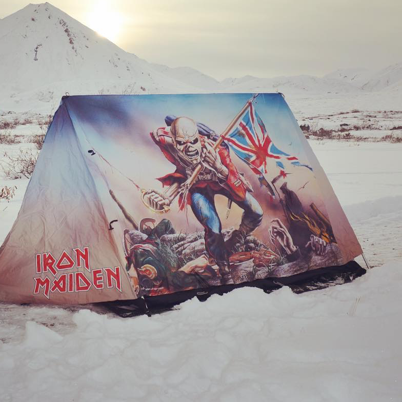 Iron Maiden Tent by FieldCandy