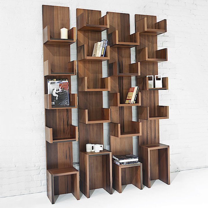 Leaning Shelves by Deger Cengiz