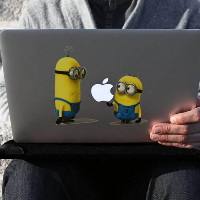 Minion Macbook Decal