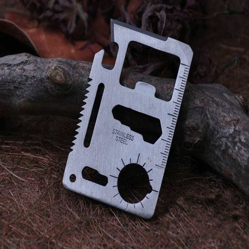 Card-Sized Opener Survival Tool