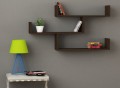 Tibet Floating Shelf Dark Brown