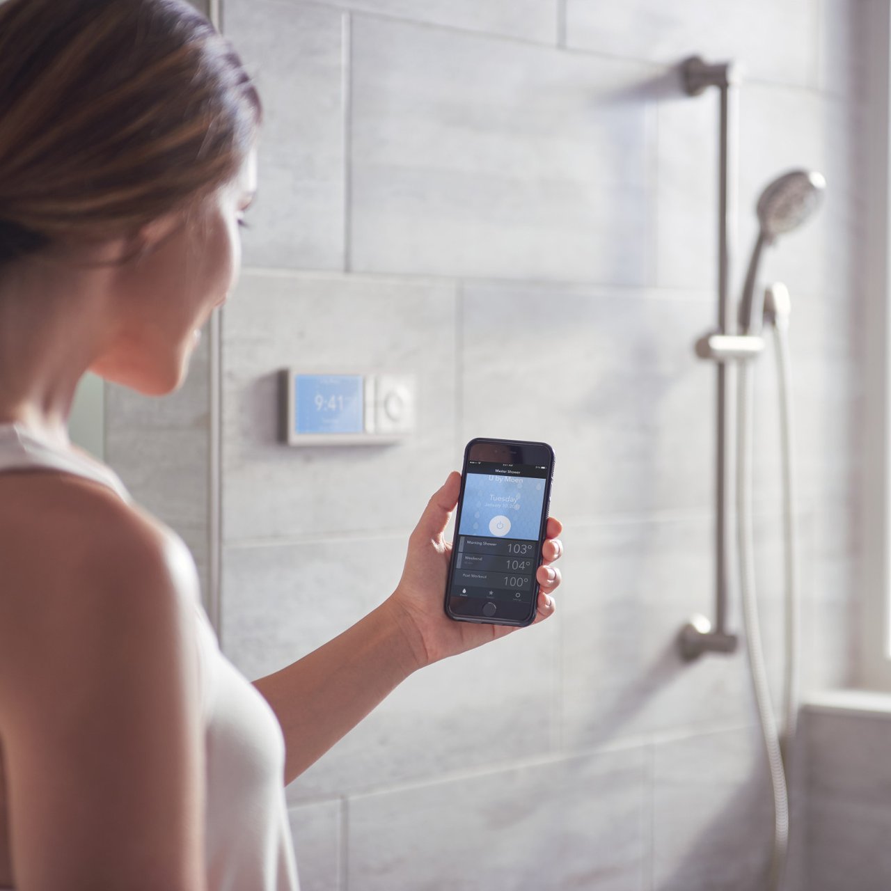 U by MOEN 2-Outlet Digital Shower Controller