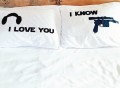 Star Wars I Love You I Know Pillow Case Set