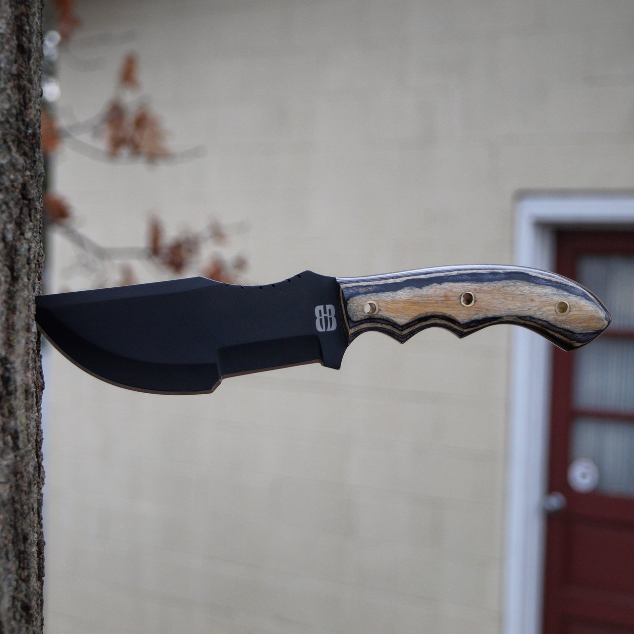 Tactical Bushcraft Tracker Knife